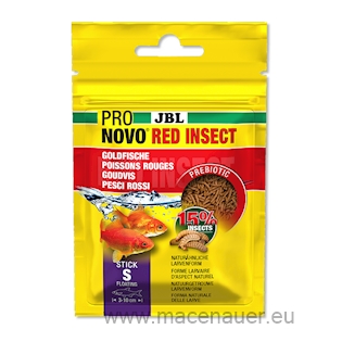 JBL Krmivo ProNovo Red Insect Stick S, 20 ml