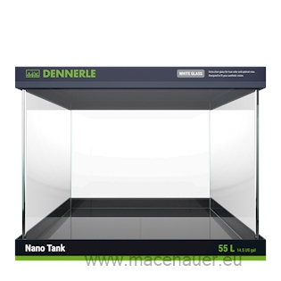 DENNERLE Akvárium Nano Tank White Glass, 55l 