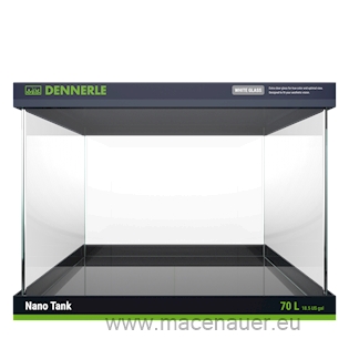 DENNERLE Akvárium Nano Tank White Glass, 70L