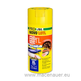 JBL Krmivo ProNovo Lotl Grano XL, 250 ml