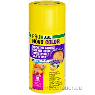 JBL Krmivo ProNovo Color Flakes M, 100 ml