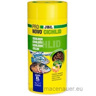 JBL Krmivo ProNovo Cichlid Grano XL, 1000 ml