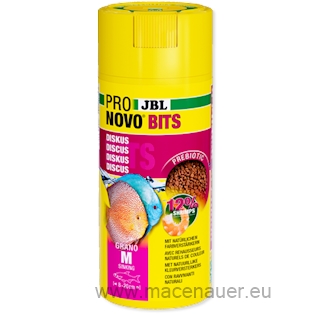 JBL Krmivo ProNovo Bits Grano M, 250 ml, CLICK