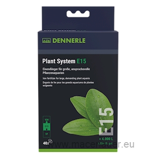 DENNERLE Plant System E15, 40 tablet