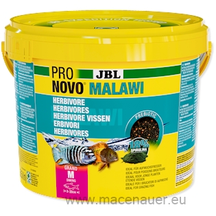 JBL Hlavní krmivo PRONOVO MALAWI GRANO M, 5,5 l