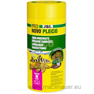 JBL Hlavní krmivo PRONOVO PLECO WAFER M, 1000 ml