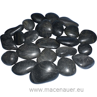 MACENAUER River Pebbles Poliert, černý 