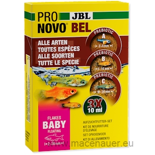 JBL Krmivo ProNovo Bel Flakes Baby 3 x 10ml