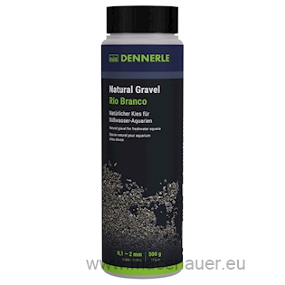 DENNERLE Natural Gravel Rio Branco, 0,1 - 2 mm, 500 g