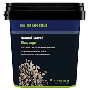 DENNERLE Natural Gravel Okavango, 4 - 8 mm, 2,5 kg