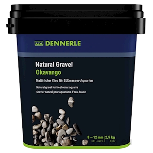 DENNERLE Natural Gravel Okavango, 8 - 12 mm, 2,5 kg