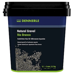 DENNERLE Natural Gravel Rio Branco, 0,1 - 2 mm, 2,5 kg