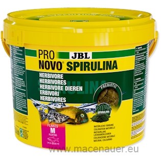 JBL Krmivo ProNovo Spirulina Flakes M, 5,5l