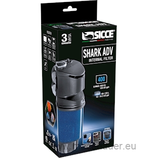 SICCE Shark ADV 400 vnitřní filtr do 90 l, 200-400 l/hod
