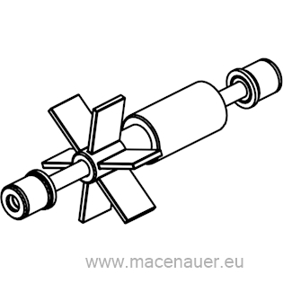 SICCE Náhradní díl Kompletní rotor s keramickou osičkou pro čerpadlo Syncra 2.0 (SGR0047)