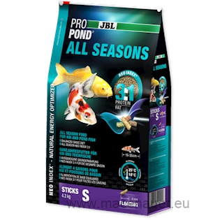 JBL Krmivo ProPond All Seasons S, 4,3kg