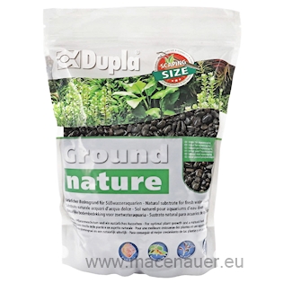 HOBBY Substrát Ground Nature Black Pebbles Mini 3-5mm, 2kg