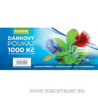 Dárkový poukaz 1000,- Kč