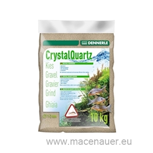 DENNERLE Písek Kristall-Quarzkies 10 kg, 1-2 mm, hnědá