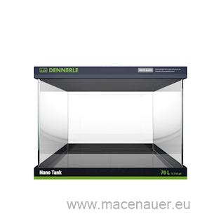 DENNERLE Nano Tank White Glass, 70L