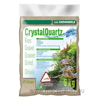 DENNERLE Písek Kristall-Quarzkies 5 kg, 1-2 mm, přírodní