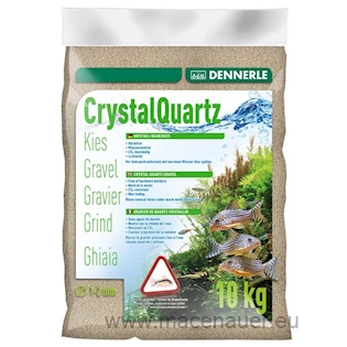DENNERLE Písek Kristall-Quarzkies 10 kg, 1-2 mm, přírodní