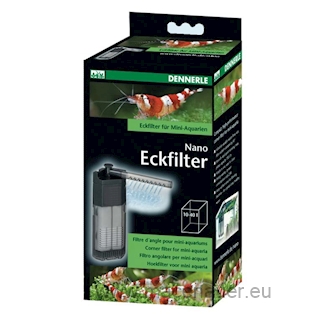 DENNERLE Vnitřní filtr Nano Eckfilter 10-40 l, 50-150 l/hod