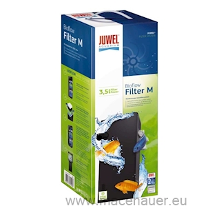 JUWEL Vnitřní filtr Bioflow M, 600 l/h, pro akvária o objemu do 300 l, s filtračními náplněmi