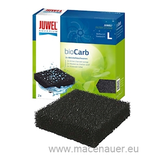 JUWEL Příslušenství Filtrační náplň s aktivním uhlím BioCarb L, 2 ks pro filtr 87060 