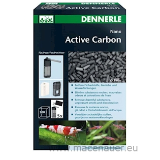 DENNERLE Příslušenství Nano ActiveCarbon, 300 ml pro filtr 5925, 5860, 5602