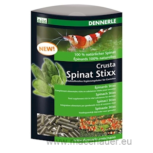 DENNERLE Krmivo Crusta Spinat Stixx 30 g