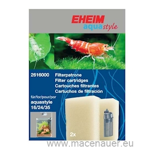 EHEIM Příslušenství Filtrační náplň 2 ks pro filtr 2000, pro akvarijní set 6400, 6401, 6402