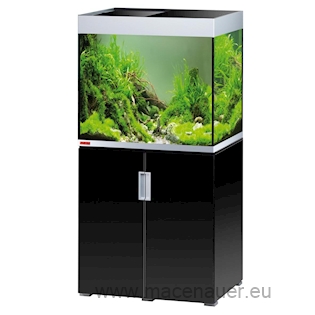 EHEIM akvárium INCPIRIA 200 se skřínkou a osvětlením, černá/stříbrná, 200 l