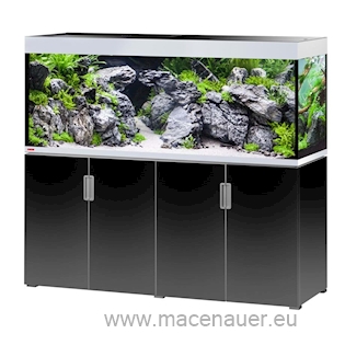 EHEIM akvárium INCPIRIA 500 se skřínkou a osvětlením LED, černá/stříbrná, 500 l