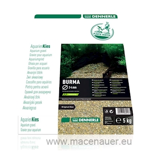 DENNERLE Přírodní štěrk Plantahunter Burma 2-4 mm, 5 kg