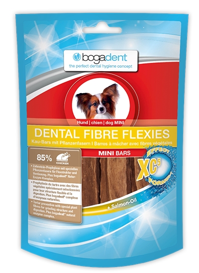 BOGAR bogadent DENTAL FIBRE FLEXIES MINI, pes, 70 g 