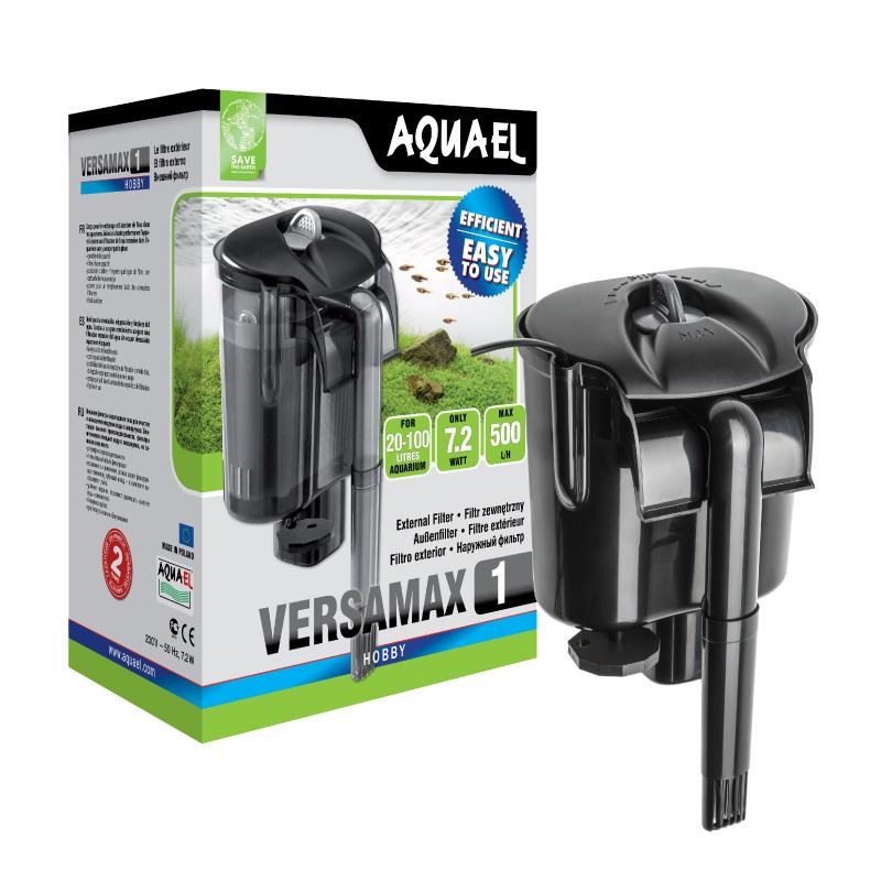 VERSAMAX 1 d'Aquael - filtre externe pour aquarium 20-100 litres