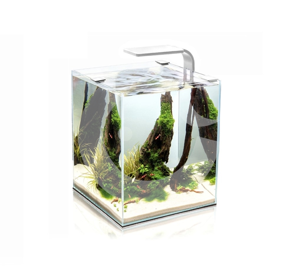 AQUAEL Shrimp Smart akvarijní set, bílá, 10 l