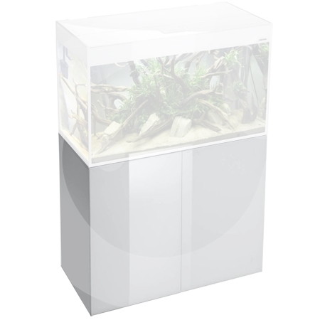 AQUAEL skřín, bílá lesklá pro akvárium GLOSSY 120