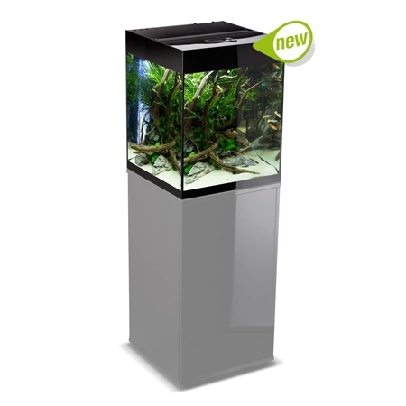 AQUAEL Akvárium Glossy Cube Black 135 l