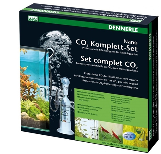 Dennerle Nano CO2 kompletní set s redukčním ventilem