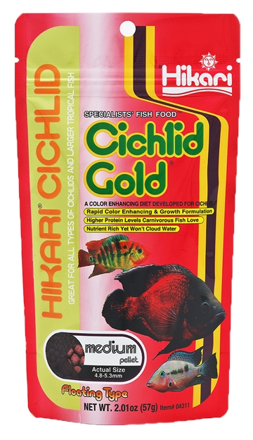 HIKARI Krmivo Cichlid Gold Medium 57 g