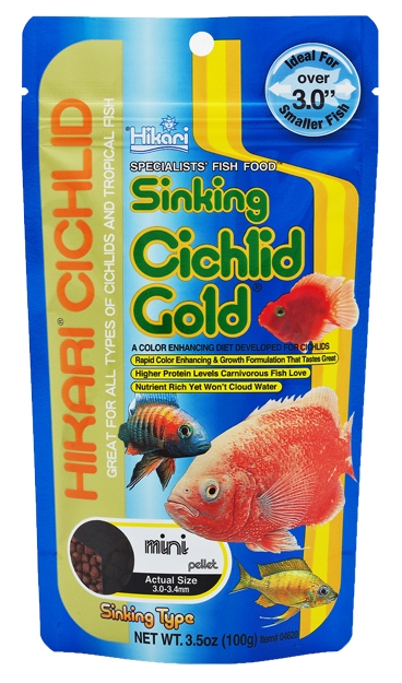 HIKARI Krmivo Cichlid Gold Sinking Mini 100 g
