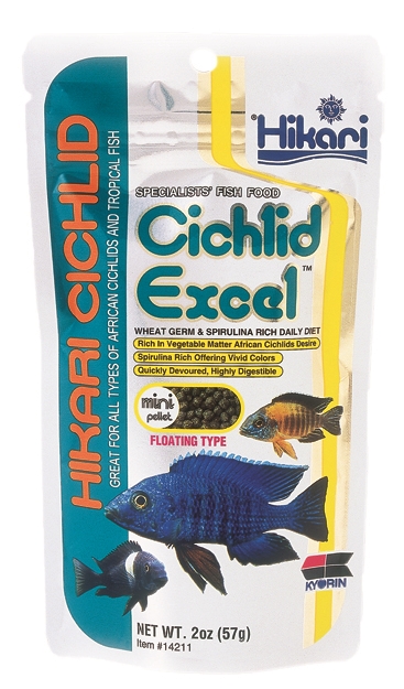 HIKARI Krmivo Cichlid Excel Mini 57 g