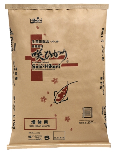 SAKI-HIKARI Krmivo Growth Diet Floating S, 15 kg