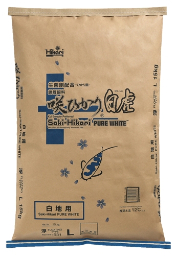 SAKI-HIKARI Krmivo Pure White Floating L, 15 kg