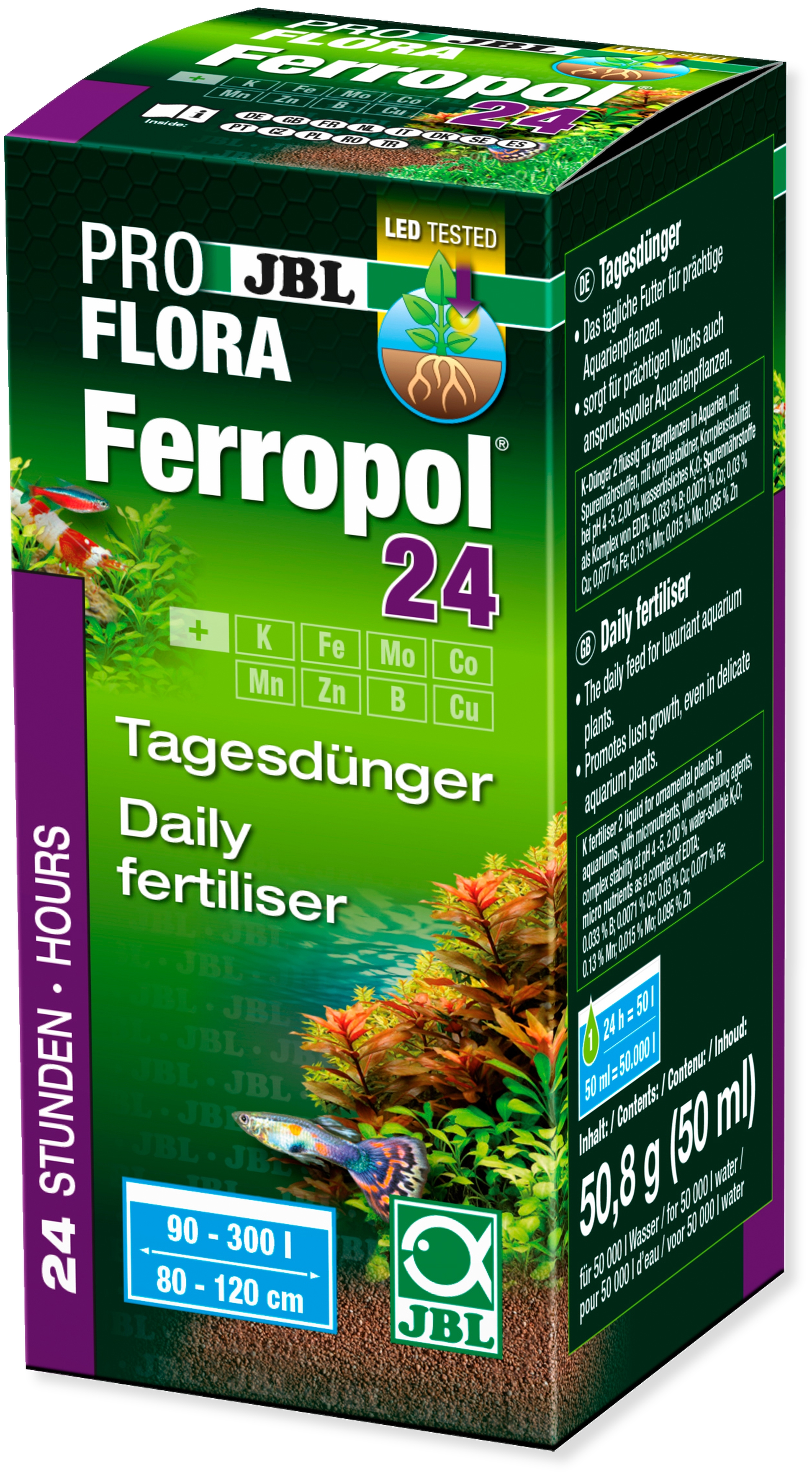 JBL Hnojivo PROFLORA Ferropol 24, 10 ml