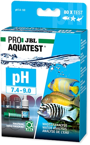 JBL Test vody PROAQUATEST pH 7.4-9.0 na stanovení pH