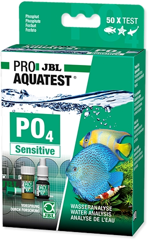 JBL Test vody PROAQUATEST PO4 Phosphat Sensitiv, obsah fosfátů