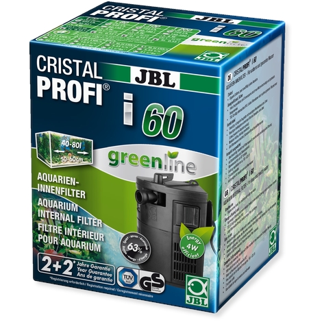 JBL Vnitřní filtr CristalProfi i60 greenline pro akvária, 40-80 l